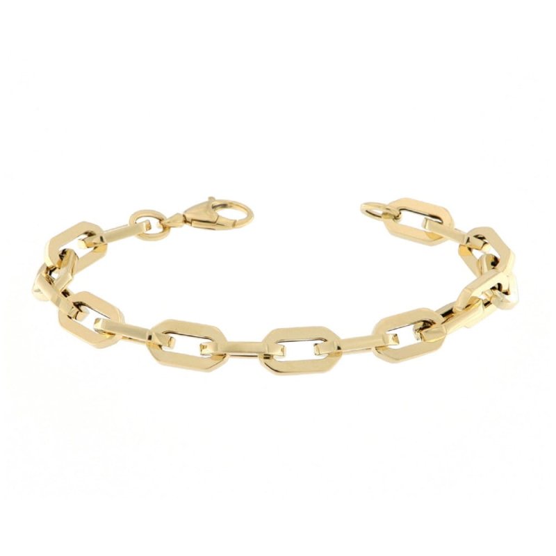 Pulsera de oro amarillo de 18 qt