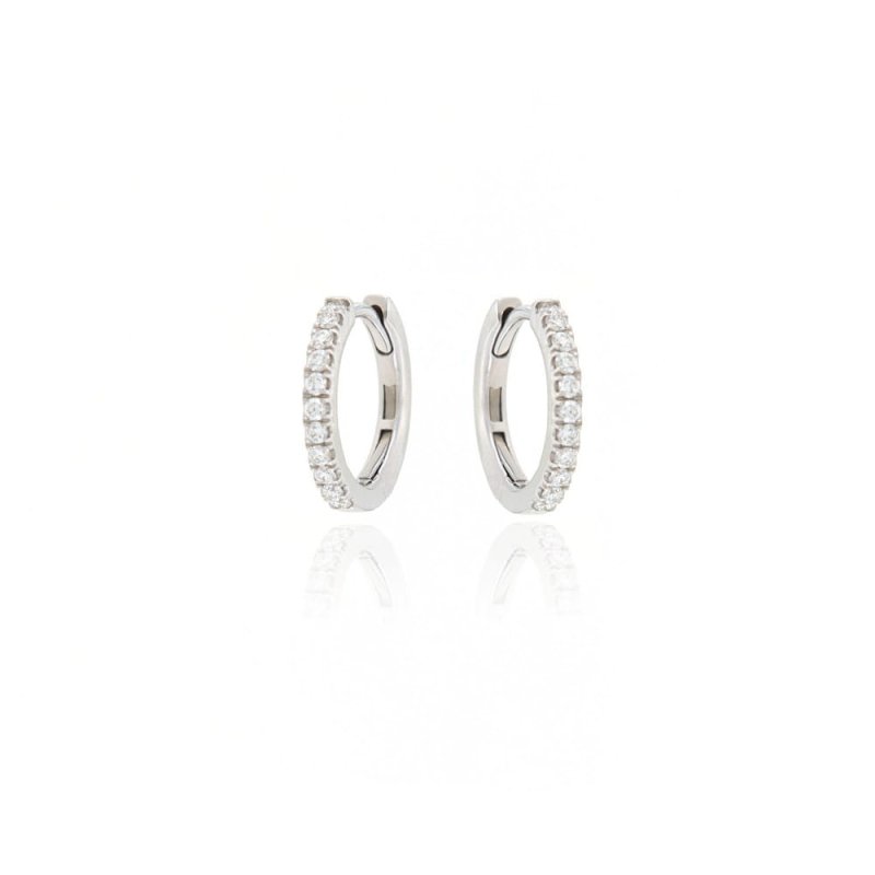 Criollas oro blanco y brillantes
